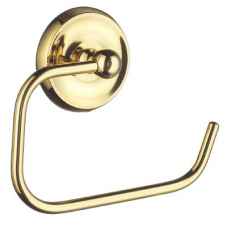 Smedbo Villa Toilet Roll Holder Polished Brass